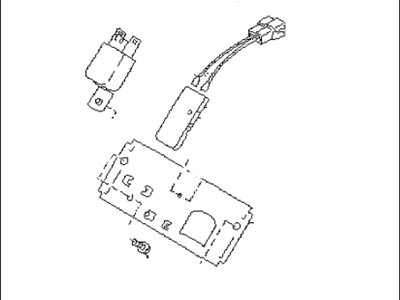 1999 Subaru Legacy Relay - 85540AC030