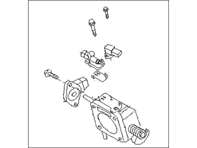 Subaru Legacy Throttle Body - 16114AA84B