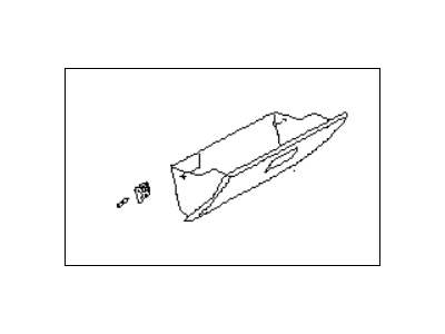 Subaru Legacy Glove Box - 66510AC010MU