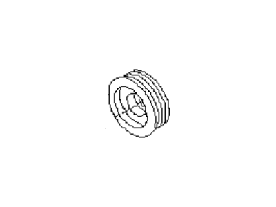 Subaru 12305AA210 PULLEY CRANKSHAFT