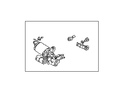 1996 Subaru Legacy Wiper Motor - 86511AC070