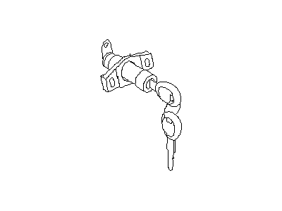 Subaru 57420AC090 Back Door Lock Cylinder