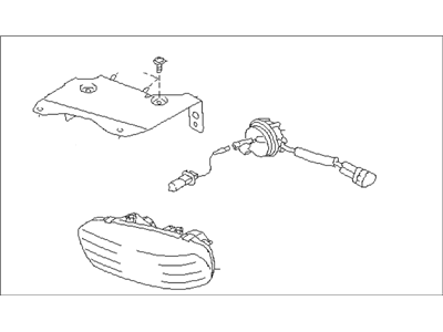 Subaru 84501AC180 Fog Lamp