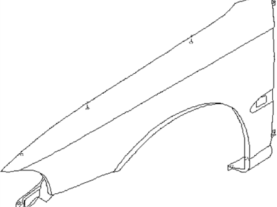 1999 Subaru Outback Fender - 57110AC090