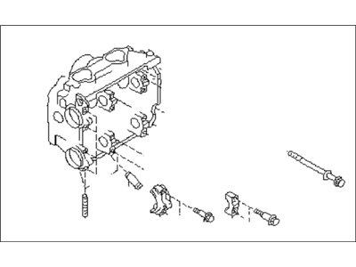 Subaru 11039AB021 Cylinder Head Assembly Left