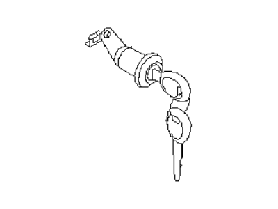 Subaru 57420AC080 Trunk Lid-Lock Cylinder