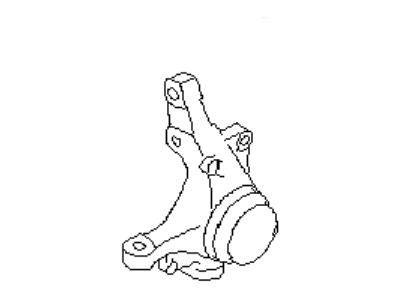 Subaru 28012AA022 Front Spindle Knuckle, Right