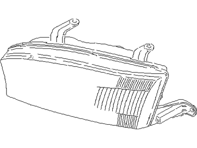 1997 Subaru Legacy Headlight - 84001AC032