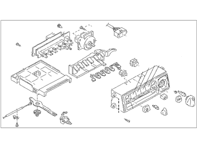 Subaru 72311AC141 Heater Control Unit