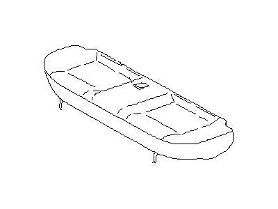 1999 Subaru Outback Seat Cover - 64525AC140MU