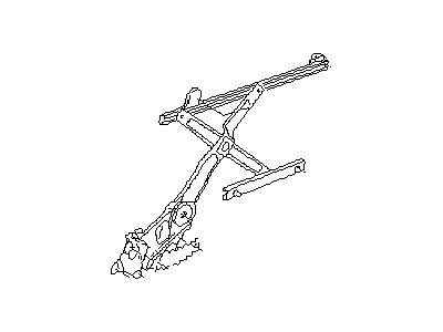 1997 Subaru Outback Window Regulator - 62111AC010