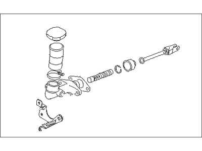 Subaru Outback Clutch Master Cylinder - 37230AA011