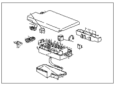 Subaru SVX Relay Block - 82232PA000