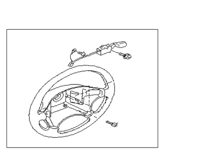 Subaru 34311PA190DO Steering Wheel Assembly