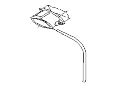 Subaru SVX Fuel Filler Housing - 51482PA000