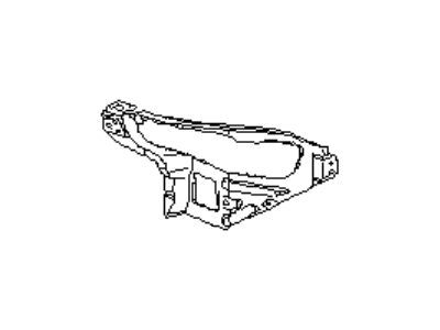 1993 Subaru SVX Radiator Support - 53020PA070