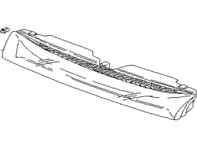 1993 Subaru SVX Grille - 91065PA000