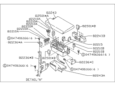 Subaru SVX Relay Block - 82232PA120