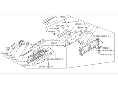 Subaru SVX Instrument Cluster - 85012PA241