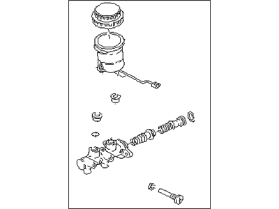 Subaru 26410PA001 Master Cylinder Assembly