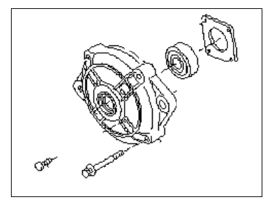 Subaru 23718AA050 ALTERNATOR Front Cover