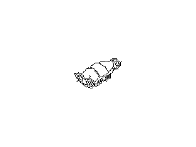 1994 Subaru SVX Catalytic Converter - 44207PA000