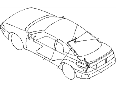 1997 Subaru SVX Antenna Cable - 86324PA000