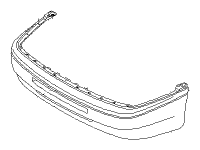 1996 Subaru SVX Bumper - 57720PA020