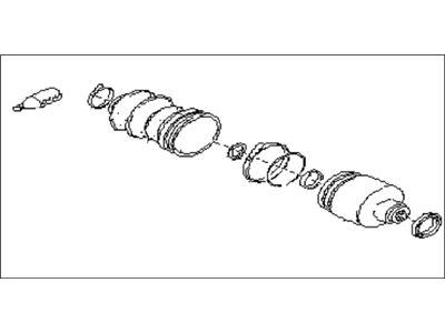 1987 Subaru XT CV Joint - 723290210