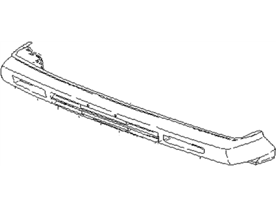 Subaru 57786GA850 Bumper Face Front