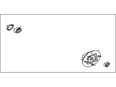 Subaru 699900120 Rear Axle Wheel Bearing And Oil Seal Kit