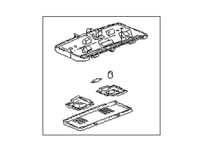 Subaru 84621GA120BE Spot Lamp Assembly