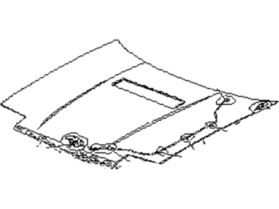 Subaru XT Hood - 57220GA090
