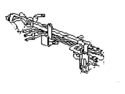 1987 Subaru XT Fuel Rail - 17522AA040