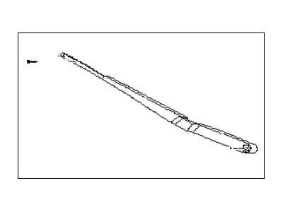 Subaru XT Wiper Arm - 86533GA540