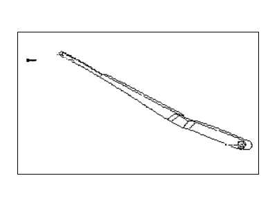 1991 Subaru XT Wiper Arm - 86533GA540