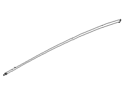 Subaru 62186AN01A Molding Dr SASH RSLH