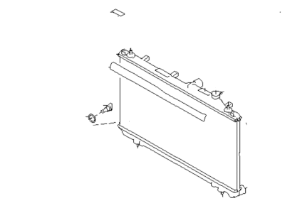 Subaru Radiator - 45111AN01A
