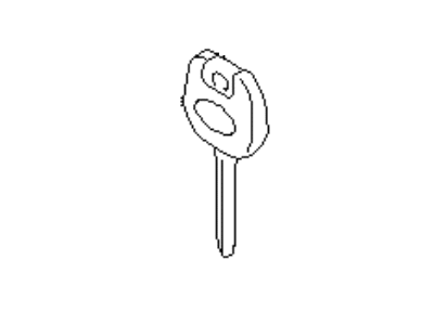 Subaru Legacy Car Key - 57497AN00B