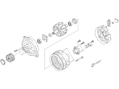 Subaru Legacy Alternator - 23700AB13A