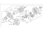 Subaru 23700AA721 ALTERNATOR ASSY
