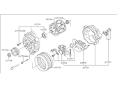 Subaru 23700AA700 ALTERNATOR ASSY