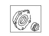 Subaru 383485200 HOLDER AXLE BEARING