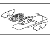 Subaru 25191GA532 PT100601 BRAKE PAD KIT RE