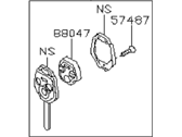 Subaru 57497AJ00A KEY PLATE KLS