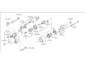 Subaru 23300AA89A STARTER MOTOR ASSEMBLY