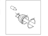 Subaru 28496VA000 EBJ BOOT KIT