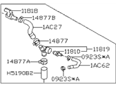 Subaru 11815AC900 HOSE ASSEMBLY PCV