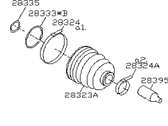 Subaru 28497AE000 BOOT KIT DOJ REAR