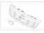 Subaru 91121SC000 Front Grille Assembly